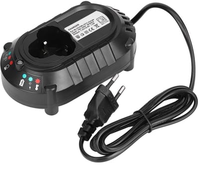 Store_8 - Snellader - Vuurvaste Batterijlader - Snel Opladen - Universeel - 100-240V - Geschikt voor 12V-lithiumbatterij - Compact formaat