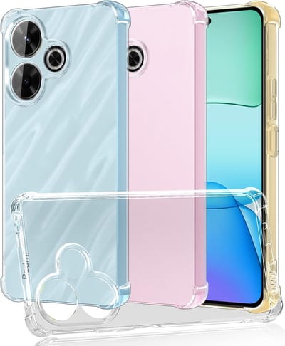 Transparant Schokbestendig TPU Hoesje Geschikt voor Xiaomi Redmi 13 4G / Poco M6 | Back Cover | Dun | Flexibel | Shockproof | Doorzichtig
