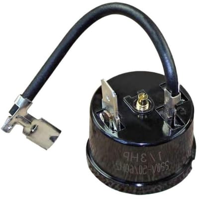 Koelkast Overbelastingsbeveiliging - Compressor Protector PTC - Apparaten Beveiligen - Universeel Toepasbaar - 1/3 PK 250W - Zwart
