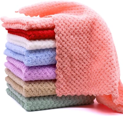 12-delige wasbare onderleggers voor cavia's, 30 x 30 cm, herbruikbare fleece dekens voor knaagdieren zoals cavia's, chinchilla's en hamsters