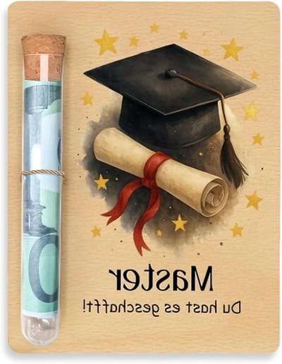 Uniek geschenk voor het afstuderen: origineel sponsion cadeau voor afgestudeerden