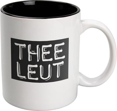 Black & White Mugs - Theeleut (white)