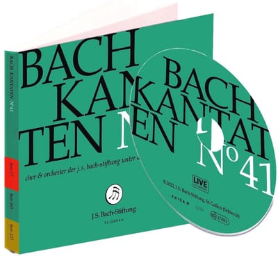 Chor & Orchester Der J.S. Bach Stiftung St. Gallen, Rudolf Lutz - J.S. Bach: Kantaten N° 41 (CD)