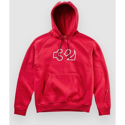 ThirtyTwo Team Tech Fleece Jas oranje