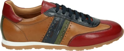 Galizio Torresi - 319760 - Lage sneakersVrije tijdsschoenenHeren sneakers - Kleur: Bruin - Maat: 39