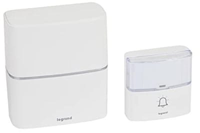 Draadloze belset met MP3-functie en waterdichte belknop - 200 m bereik, 30 melodieën