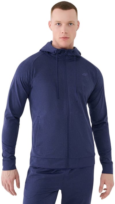 4F FNK Sporttrui Heren Donkerblauw Mélange - Maat S