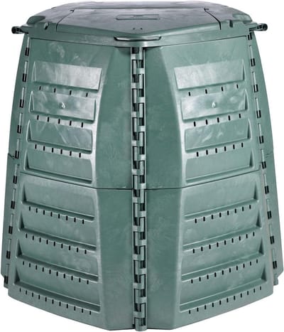 Compostvat - Compostbak - Tuinafval Verwerken - Snelle Compostering - 600 Liter - Groen