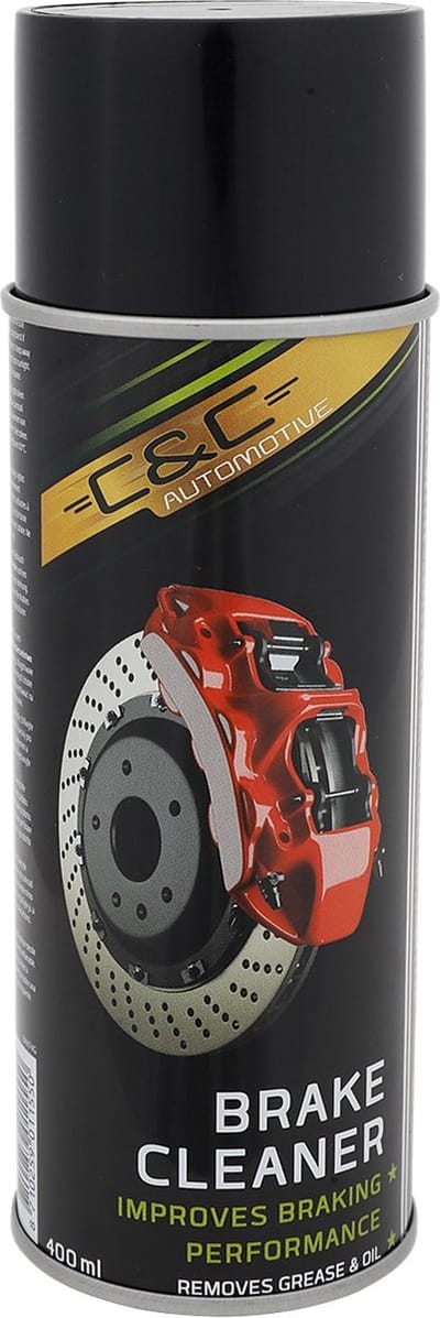 remmenreiniger - 400 ml - Vloeistof/spray - voertuigonderdelenreiniger - onderhoud - reiniging - autoverzorging - spuitbus