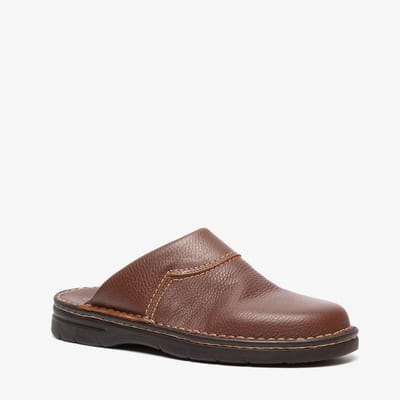 Hush Puppies heren pantoffels - Bruin - Sloffen - Maat 40
