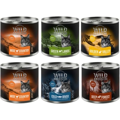 6x200g Adult Wild Freedom Kattenvoer