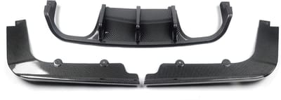Achterbumper Lipspoiler Diffuser - Voor BMW E92 Coupe/E93 Cabriolet M3 (2008-2013) - Koolstofvezel - Auto accessoires