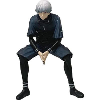 Op Voorraad Ken Kaneki Zittende Figuur Tokyo Ghoul Standbeeld Actiefiguur PVC Standbeeld Verzameling Model Speelgoed Cadeaus