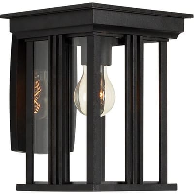 KS Verlichting Essex Muurlamp Zwart