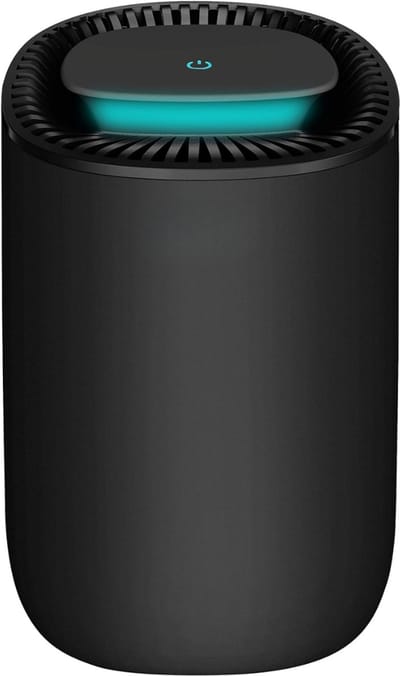 MMP® Vochtvreter Electrisch - Vochtvreter - Ontvochtiger - Zwart -31cm x 15cm x 15cm