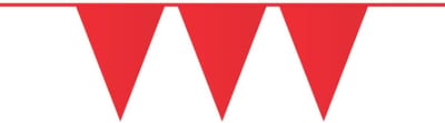 Vlaggenlijn 10 meter rood