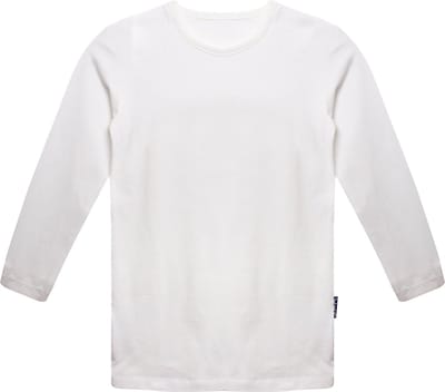 Claesen's® - Jongens t'shirt LS WitCL 116-White-2