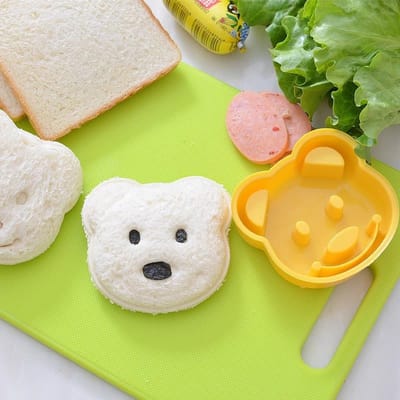 Brood Vorm voor Kinderen - Sandwich Vorm - Beer - 1 Stuk