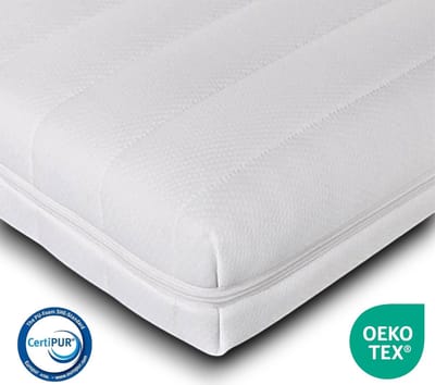 EasyBedden® - Topdekmatras - Koudschuim HR45 - 70x190 - circa 9 cm