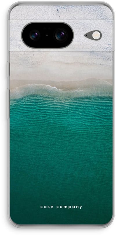 Case Company® - Hoesje geschikt voor Google Pixel 8 hoesje - Stranded - Soft Cover Telefoonhoesje - Bescherming aan alle Kanten en Schermrand