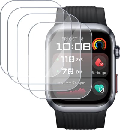 4x Screenprotector geschikt voor Huawei Watch D2 - Folie Screen Protector