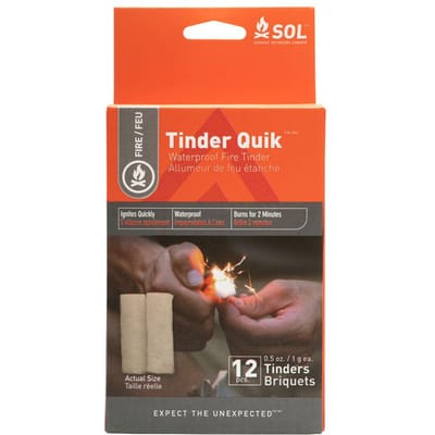 SOL Tinder Quik Tondel 12St