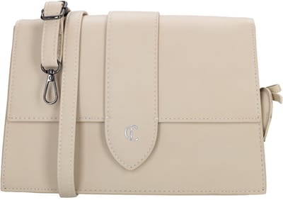 Charm London Castle Hill Crossbodytas - Schoudertas - Verstelbare/Afneembare Schouderband - Beige