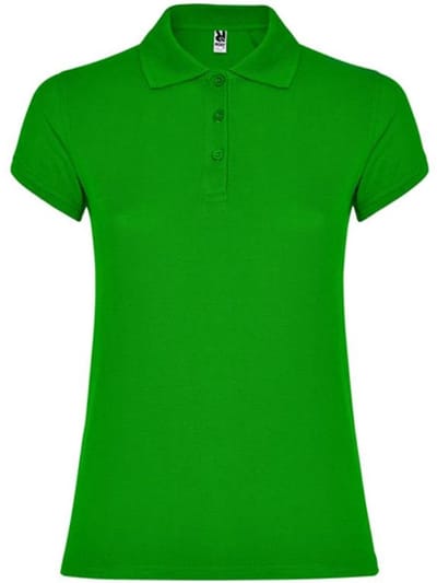 Roly - Star Dames Polo - Grass Green 83 maat 3XL