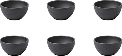 Villeroy & Boch - Manufacture Rock Dipschaaltjes 6 stuks