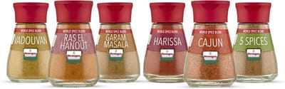 Verstegen - World Spice Blend pakket - 6-delig - Kruiden & specerijen - 212g