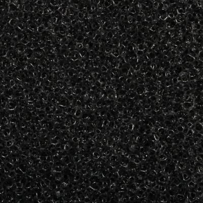 Filterschuim 100x50x5 cm - Filtermateriaal - middel zwart
