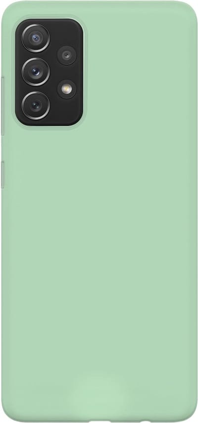 xoxo Wildhearts siliconen hoesje geschikt voor Samsung Galaxy A72 - Groen gekleurd hoesje - Pantone kleur - Backcover - verkrijgbaar in verschillende kleuren - Groen