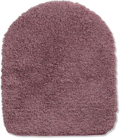 Toiletdeksel - Zachte overtrek - Comfortabel zitten - Machinewasbaar Made in Italy - 50 x 45 cm - Vinaccia
