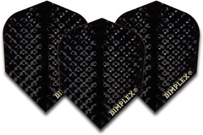 Zwarte Dartflights voor Volwassenen - Uniseks en Klassiek Design