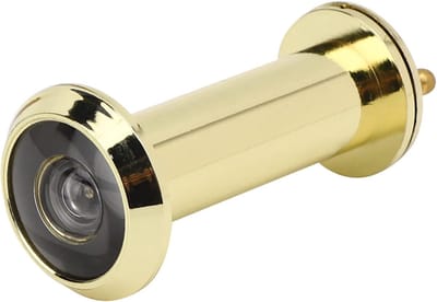 Deurkijker Groothoek - Kijkgaatje Deur - Veiligheid Thuis - 220 Graden Zicht - 55-90 Mm Deur - Goud