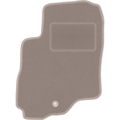 Beige bestuurdersmat voor: Mitsubishi Outlander I SUV (2001-2006)