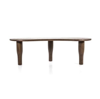Eettafel Jodi organisch mangohout 200x115cm - bruin | Eleonora