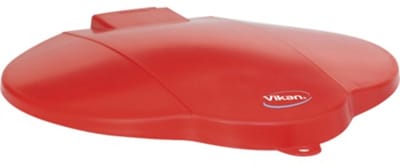 Vikan emmerdeksel 12 ltr - Rood