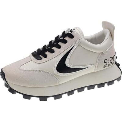 Authentieke Oude Schoenen Dames Lente Nieuwe Dikgezoolde Casual Sport Hardlopen Forrest Gump Schoenen 40