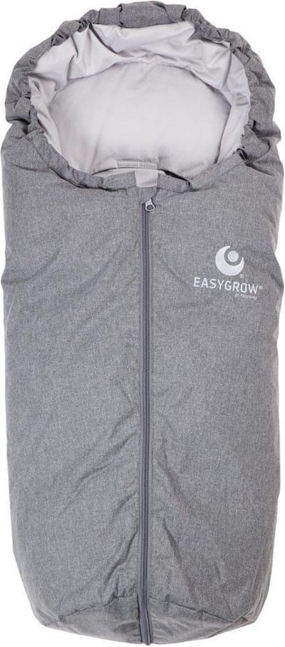 Easygrow Mini Autostoel Voetenzak Grijs 87 X 42 Cm