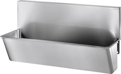 Medische scrub met hoge spatwand