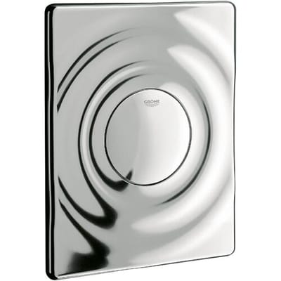 Grohe Surf Bedieningsplaat - enkelspoeling - verticaal/horizontaal - chroom