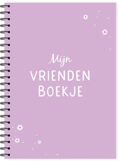 Vriendenboekje Invulboek- Lila - Fien & Feau