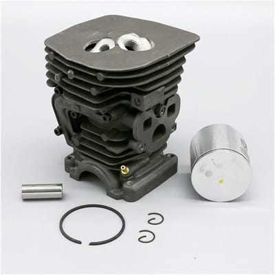 Cilinder Zuiger Kit - Vervangingsonderdeel Kettingzaag - Onderhoud Tuinmachines - 47mm Boring - 1 Stuk - Metaal