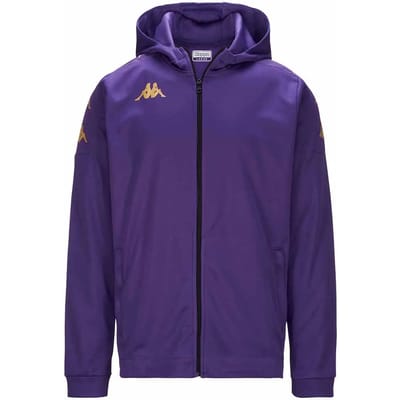 Kappa Grevolo Sweatshirt Met Volledige Rits Paars L Man