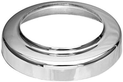 Afdekkap Pijp - Buisafsluiter - Dakgoot Onderhoud - Titanium Zink - 80 x 115 mm - Zilver