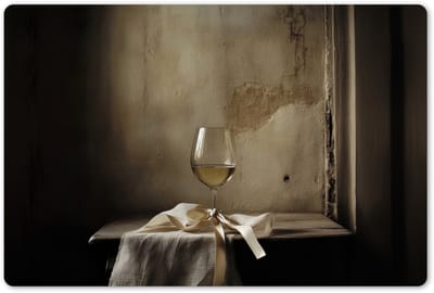 Placemats 45x30 cm - Placemat kunststof - 1 stuk - Strik - Beige - Witte - Wijn - Borden onderleggers - Decoratie voor op tafel - Keuken tafeldecoratie accessoires - Vinyl onderlegger - Tafelversiering