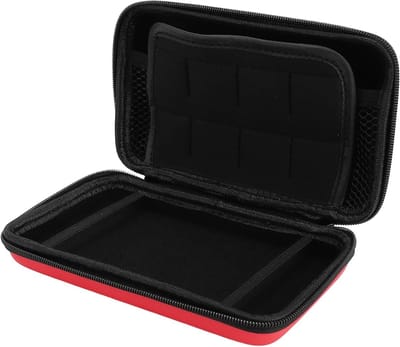 Draagtas voor 3DS XL - Beschermende Reistas met Hard Schaal en Binnenvak voor 8 Spellen, Ideaal voor Reizen en Gaming