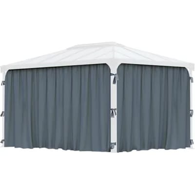 Canopia Gordijnenset voor Martinique 4300 & Milano 4300 rechthoekige tuinpaviljoen Palram