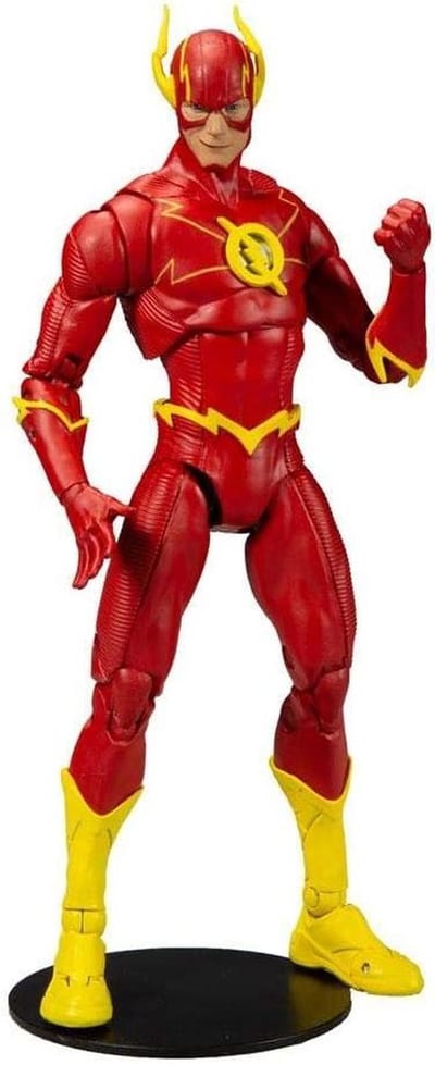 Actiefiguur Flash - DC Comics Figuur - Verzamelen en Spelen - Ultra Articulatie - 18 cm - Meerkleurig